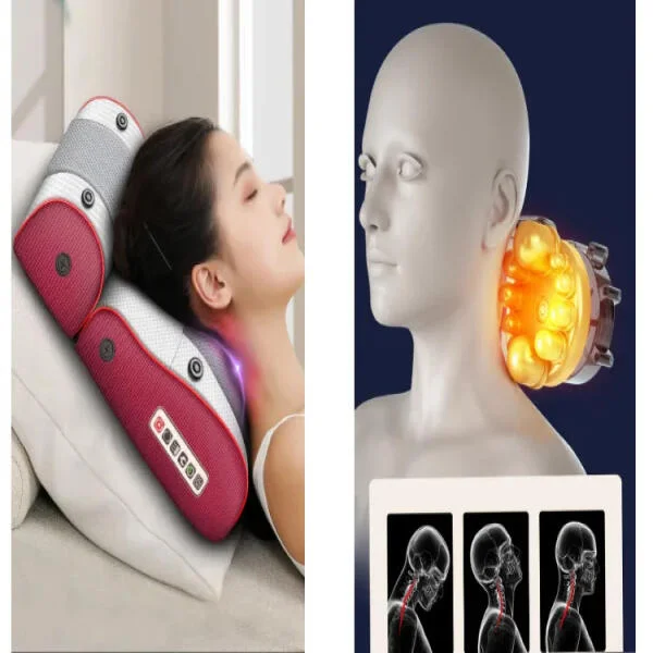 Gối Massage Cổ Vai Gáy Okato Seka Nhật Bản slide 4