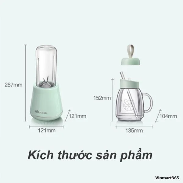 Máy Xay Sinh Tố Cầm Tay Bear LLJ-D04A1 slide 5