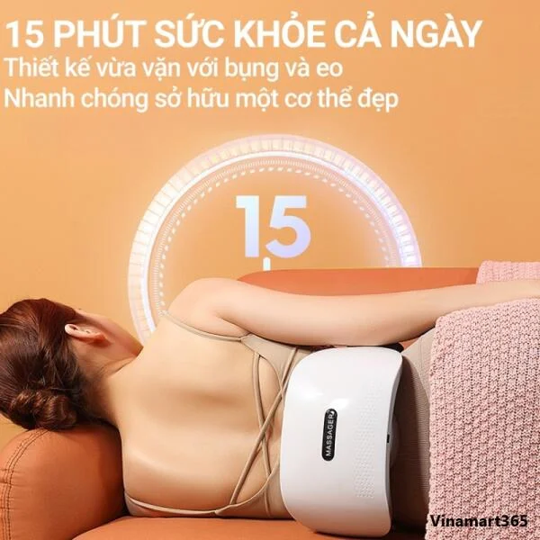 Máy Massage Bụng Đa Năng BM-B46 Giảm Mỡ slide 6