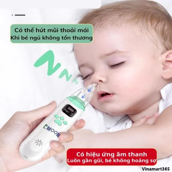 Máy Hút Mũi Cho Bé EMOON Điện Tử slide 6