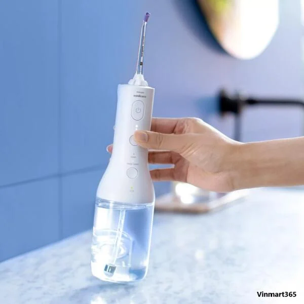 Máy Tăm Nước Philips Sonicare Cordless Flosser 3000 Cao Cấp slide 6