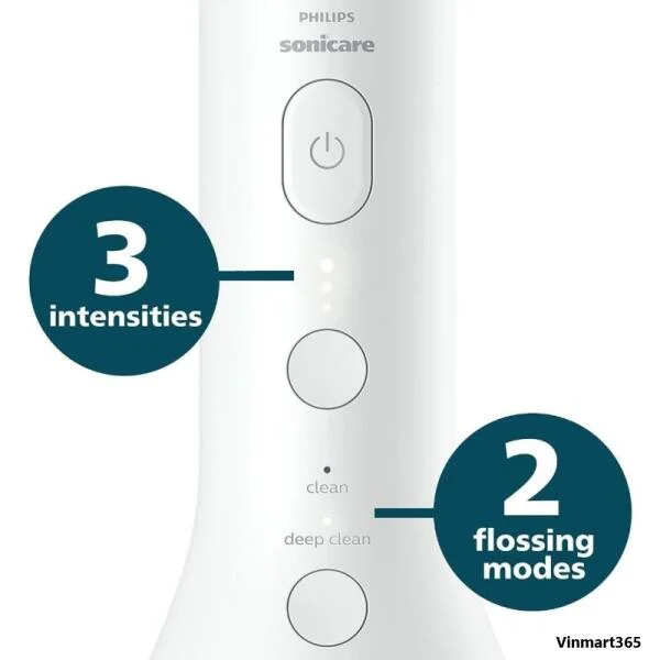 Máy Tăm Nước Philips Sonicare Cordless Flosser 3000 Cao Cấp slide 2