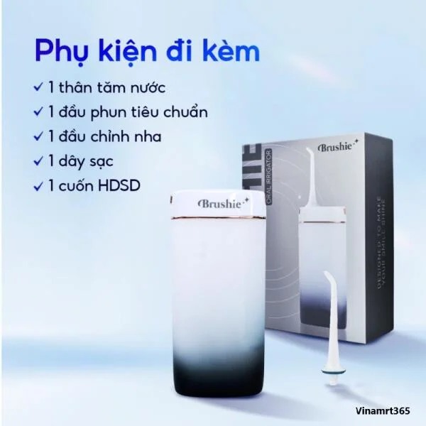Máy Tăm Nước Cầm Tay BRUSHIE Mini Cao Cấp slide 2
