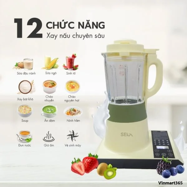 Máy Làm Sữa Hạt Seka GL300 Đa Năng slide 6