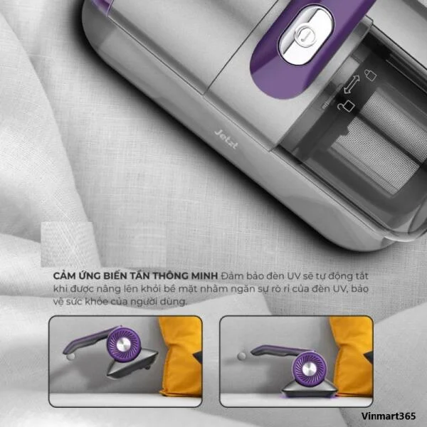 Máy Hút Bụi Giường Nệm JETZT V10 PRO Diệt Khuẩn UV Chính Hãng slide 3