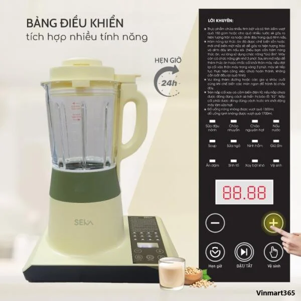 Máy Làm Sữa Hạt Seka GL300 Đa Năng slide 4