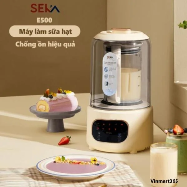 Máy Làm Sữa Hạt SEKA E500 Nhật Bản slide 3