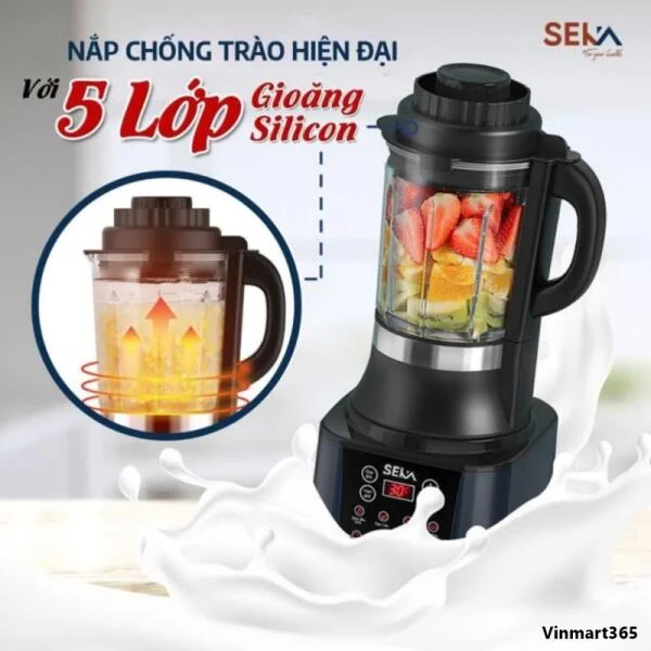 Máy Làm Sữa Hạt SEKA E400 Đa Năng slide 3