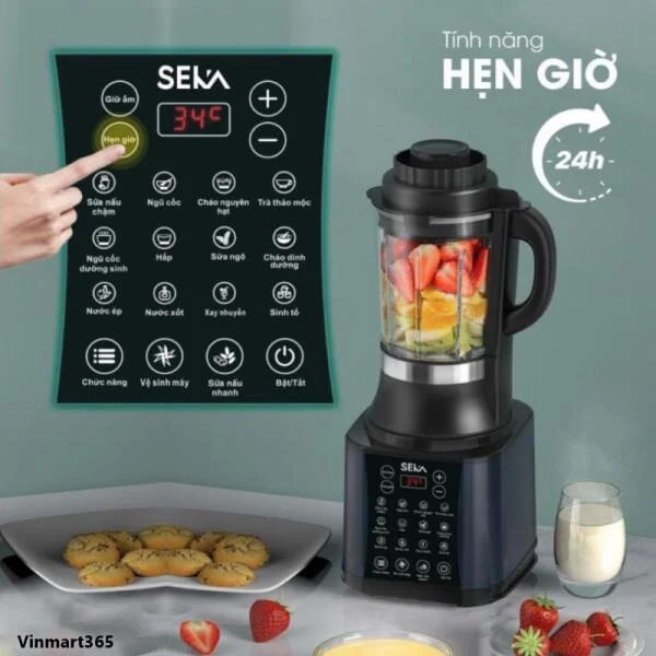 Máy Làm Sữa Hạt SEKA E400 Đa Năng slide 4