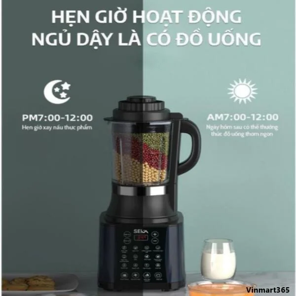 Máy Làm Sữa Hạt SEKA E400 Đa Năng slide 6