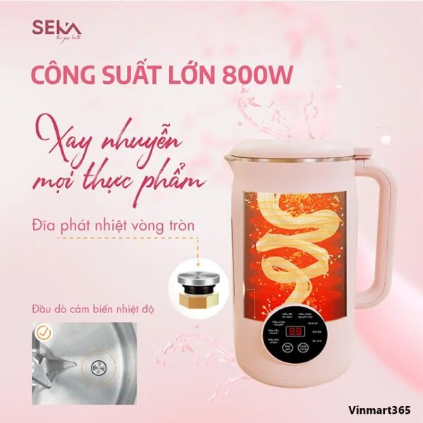 Máy Làm Sữa Hạt SEKA SK320 Pro Đa Năng slide 5