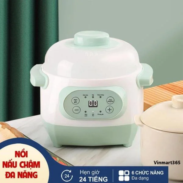 Nồi Nấu Cháo Chậm Gilux 1L - 6 Chức Năng slide 3