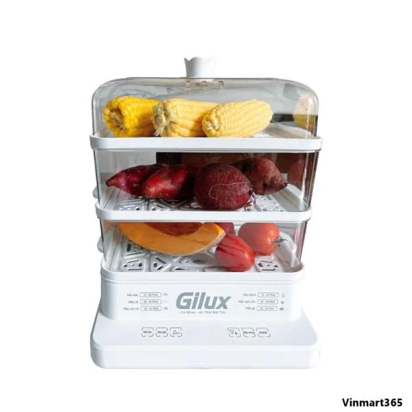 Nồi Hấp Điện 3 Tầng Gilux 24L Đa Năng slide 1