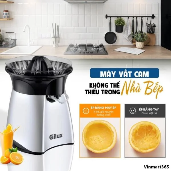 Máy Vắt Cam Gilux D-8016B - 2 Chiều Tiện Lợi slide 6