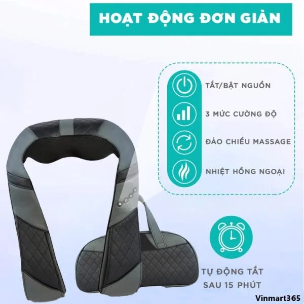 Máy Massage KINGTECH KS-460 Cổ Vai Gáy slide 5