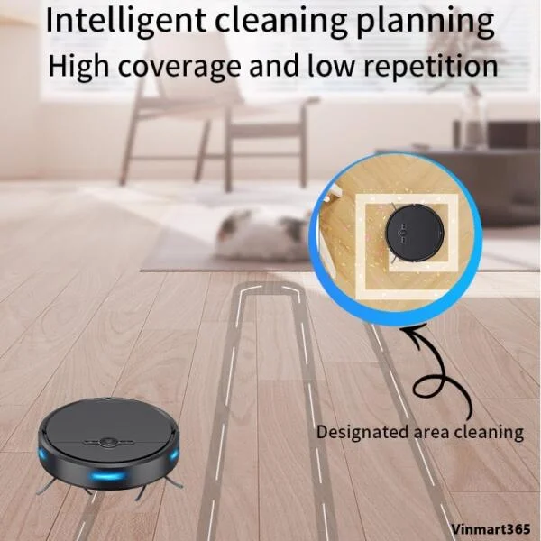Robot Hút Bụi Xiaomi D2-001 Lau nhà Chính Hãng slide 3