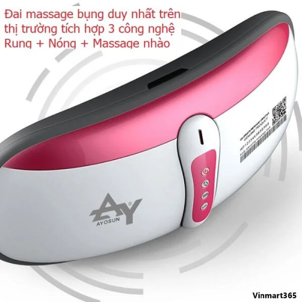 Đai Massage Giảm Mỡ Bụng Ayosun Hàn Quốc slide 2