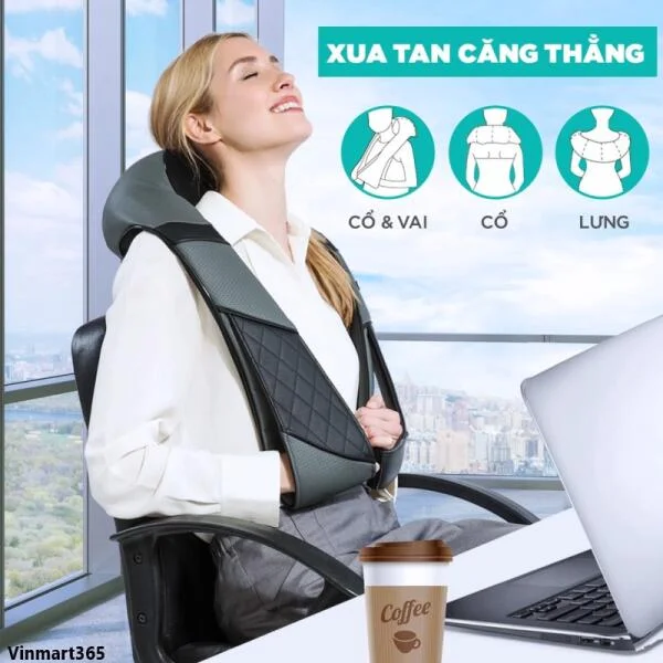 Máy Massage KINGTECH KS-460 Cổ Vai Gáy slide 2