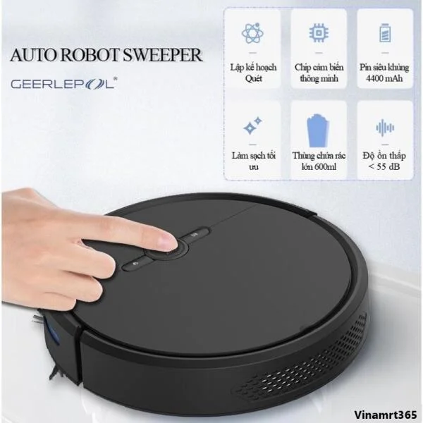 Robot Hút Bụi Xiaomi D2-001 Lau nhà Chính Hãng slide 7