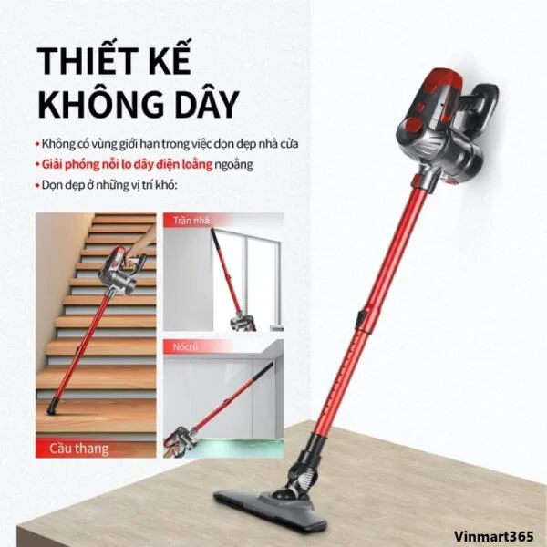 Máy Hút Bụi UNIQ Free A7 Không Dây Cầm Tay slide 6