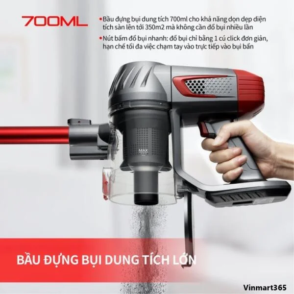 Máy Hút Bụi UNIQ Free A7 Không Dây Cầm Tay slide 4