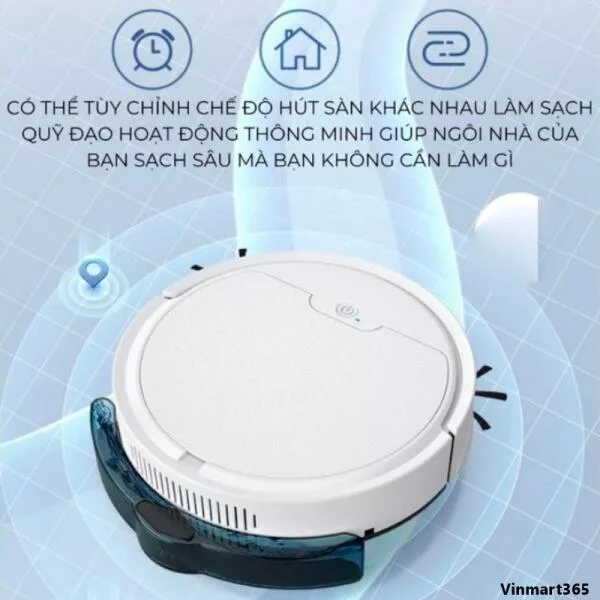 Robot Hút Bụi Bowai OB8S Max Thông Minh slide 4