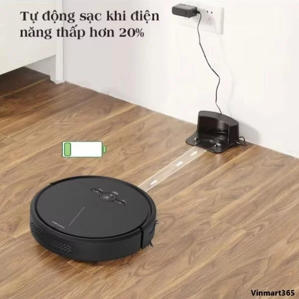 Robot Hút Bụi Xiaomi D2-001 Lau nhà Chính Hãng slide 5