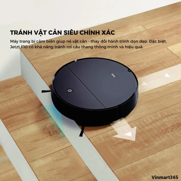 Robot Jetzt F10 Hút Bụi Lau Nhà Thông Minh slide 2