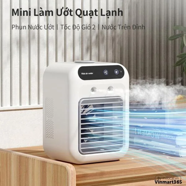 Quạt Điều Hòa Phun Sương Chefman CM-D124 Mini slide 4