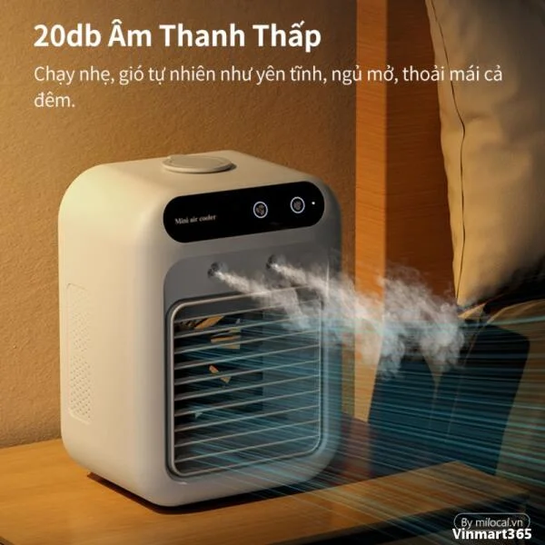 Quạt Điều Hòa Phun Sương Chefman CM-D124 Mini slide 3