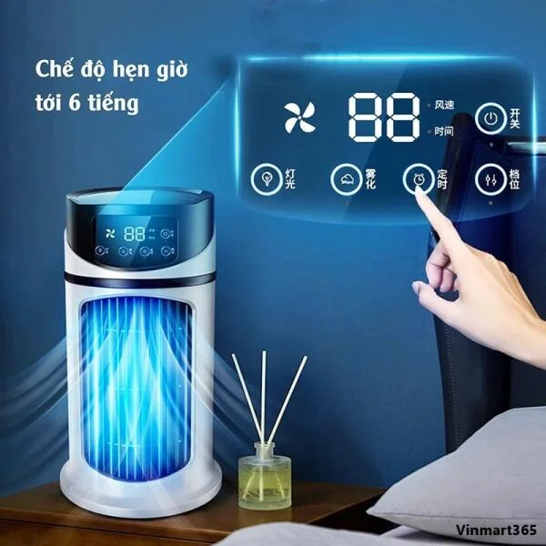 Quạt Điều Hòa Phun Sương AMOI Tạo Ẩm slide 3