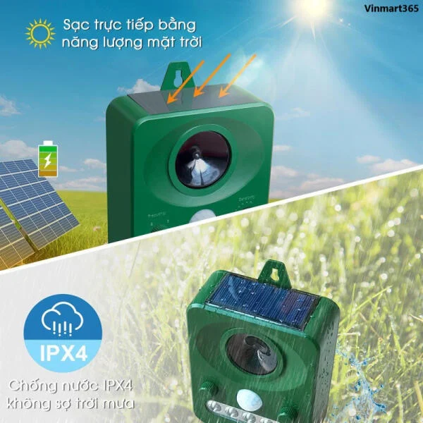 Máy Đuổi Chuột AMB A2 Bằng Công Nghệ Cảm Biến Hồng Ngoại slide 6