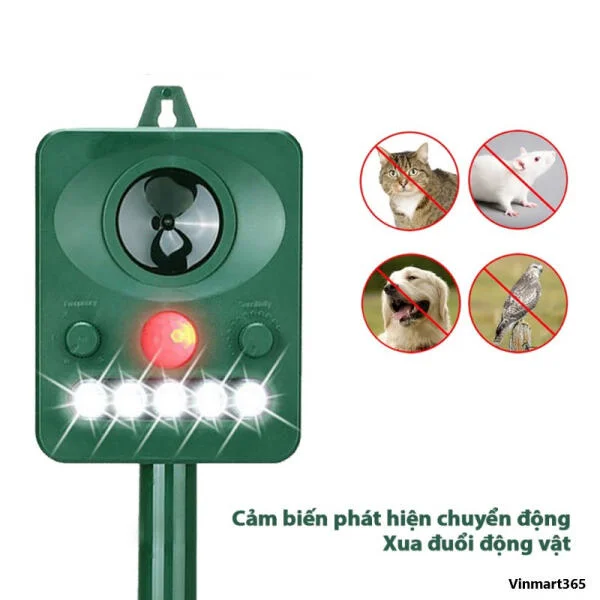 Máy Đuổi Chuột AMB A2 Bằng Công Nghệ Cảm Biến Hồng Ngoại slide 7