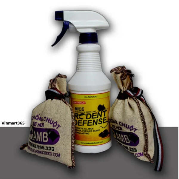 Bình Xịt Đuổi Chuột AMB Rodent Defense Cao Cấp slide 4