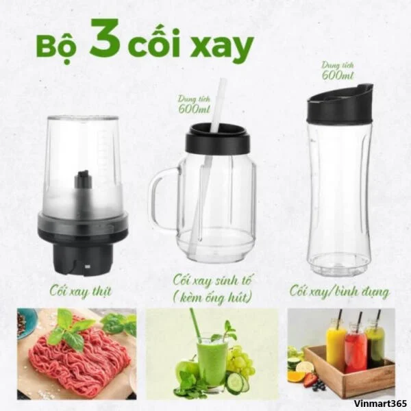 Máy Xay Sinh Tố Seka HR2223 Chính Hãng slide 4