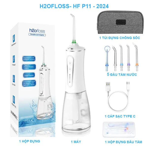 Máy Tăm Nước H2OFloss HF-P11 Chính Hãng slide 1