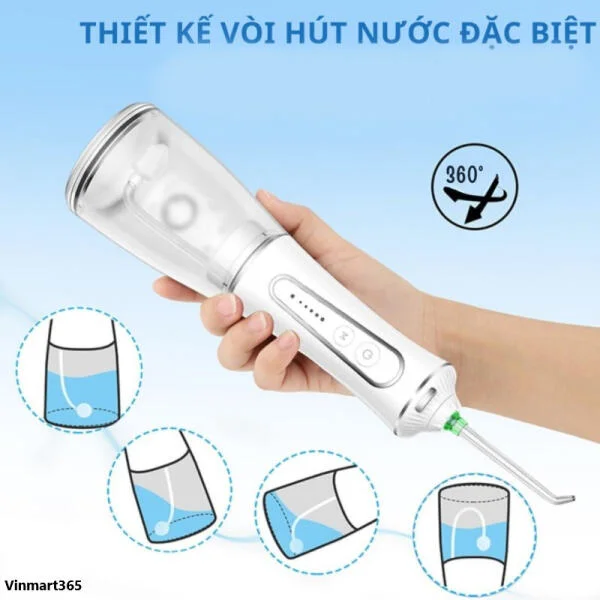 Máy Tăm Nước H2OFloss HF-P11 Chính Hãng slide 5