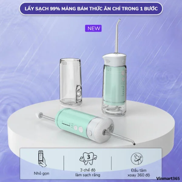 Máy Tăm Nước Hangy HM23 Gấp Gọn Cao Cấp slide 5