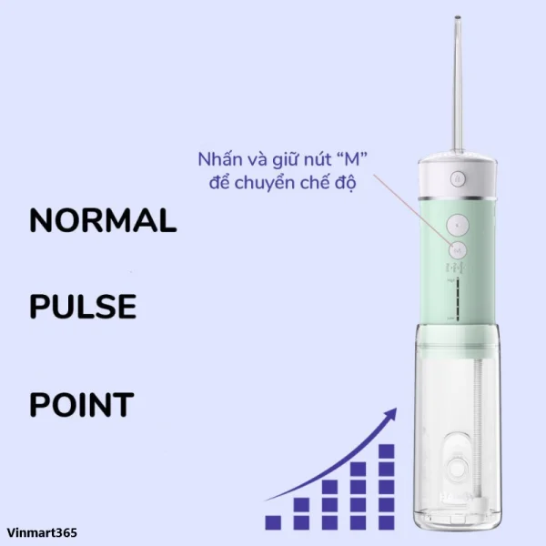 Máy Tăm Nước Hangy HM23 Gấp Gọn Cao Cấp slide 4