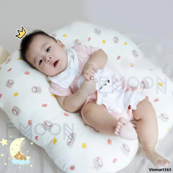 Gối Chống Trào Ngược EMOON Cho Bé Cao Cấp slide 3