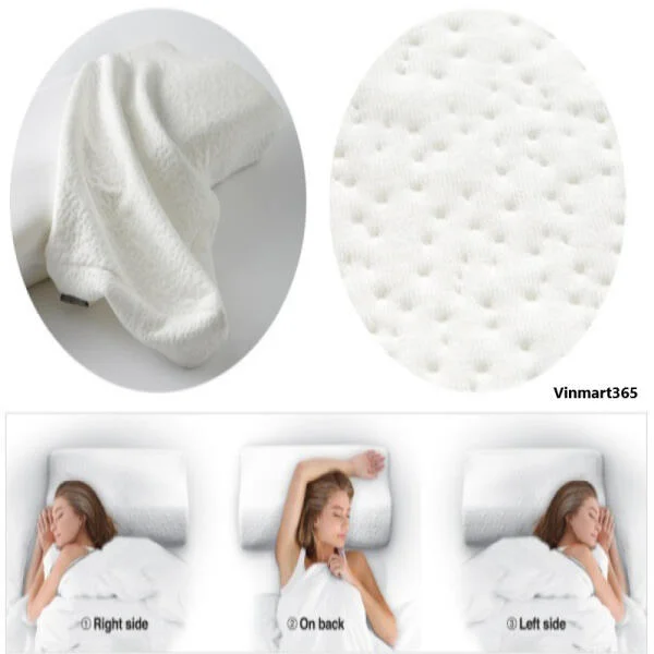 Gối Memory Foam 50D Lock&amp;Lock HLW114 Êm Ái slide 6