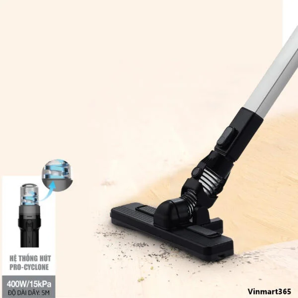 Máy Hút Bụi Lock&amp;Lock ENV336BLK Cầm Tay slide 3