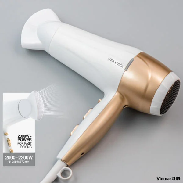 Máy sấy tóc Lock&amp;Lock ENA136WHT Chính Hãng slide 5