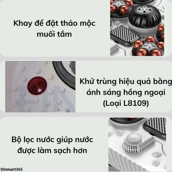 Chậu Ngâm Chân Massage KONKA Chính Hãng slide 2