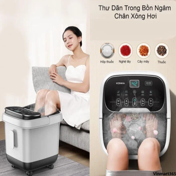 Chậu Ngâm Chân Massage KONKA Chính Hãng slide 7