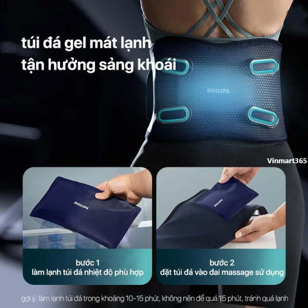 Đai Massage Lưng PHILIPS PPM4721 Cao Cấp slide 5