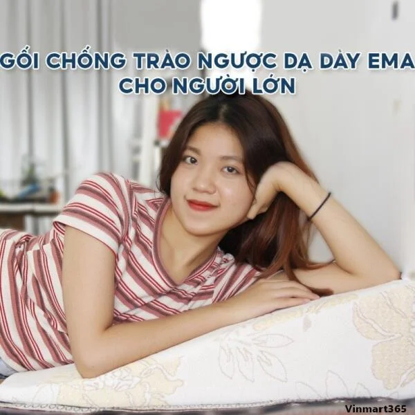 Gối Chống Trào Ngược Dạ Dày Ema Chính Hãng slide 5