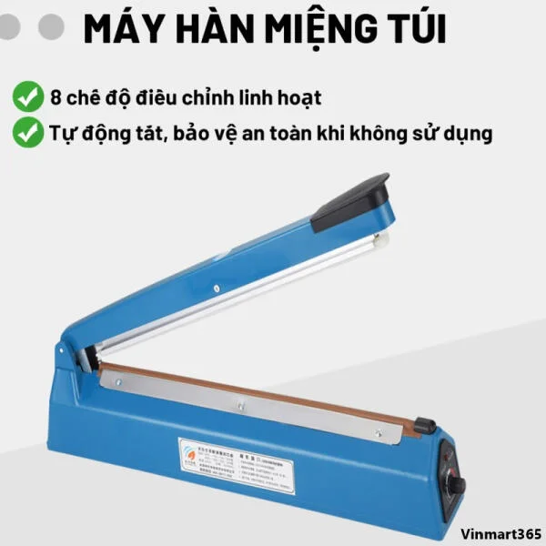 Máy Hàn Miệng Túi KAW PFS200 Chính Hãng slide 5