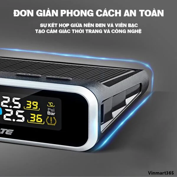 Cảm Biến Áp Suất Lốp Steelmate E3 Van Ngoài Cao Cấp slide 7