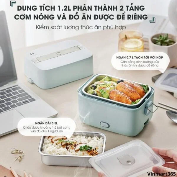 Hộp Cơm Điện Bear SB-HC12L slide 5